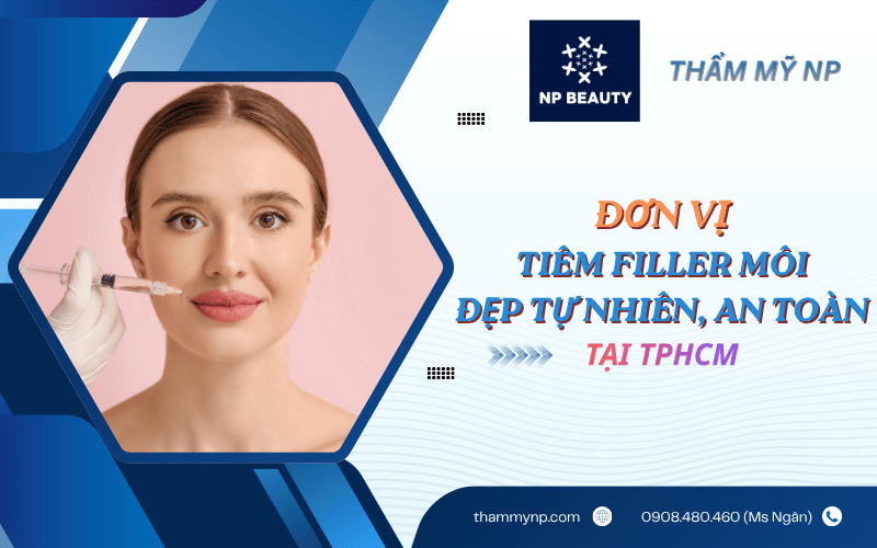 Mách bạn đơn vị tiêm filler môi đẹp tự nhiên, an toàn tại TPHCM