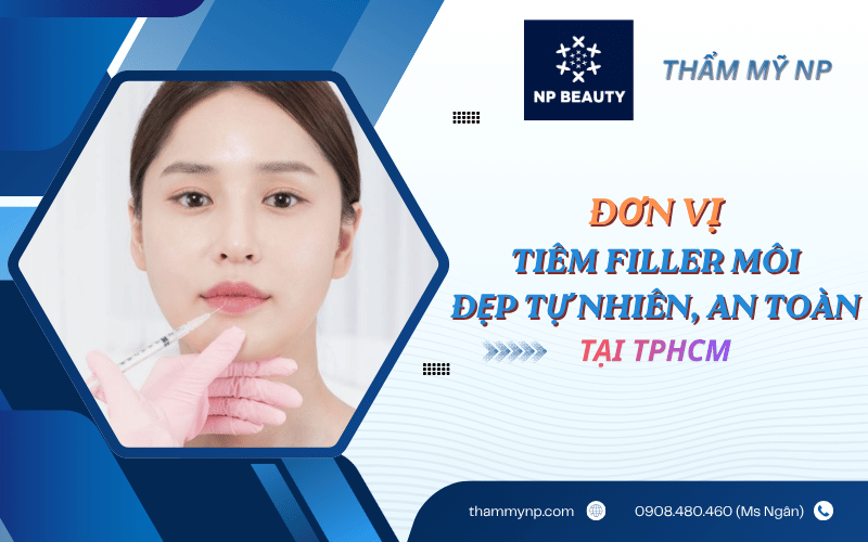 Mách bạn đơn vị tiêm filler môi đẹp tự nhiên, an toàn tại TPHCM