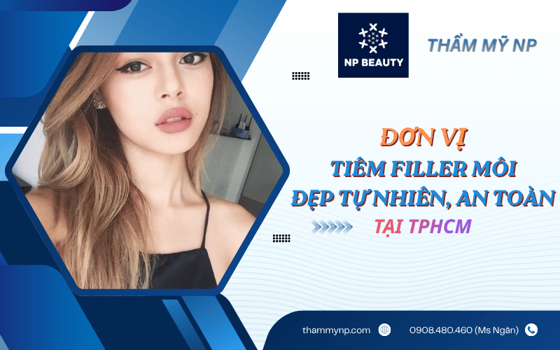 Mách bạn đơn vị tiêm filler môi đẹp tự nhiên, an toàn tại TPHCM