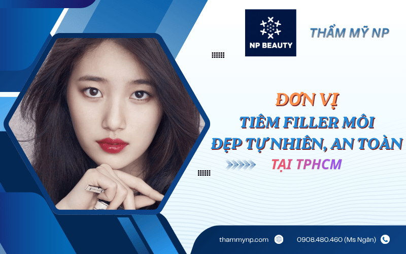 Mách bạn đơn vị tiêm filler môi đẹp tự nhiên, an toàn tại TPHCM