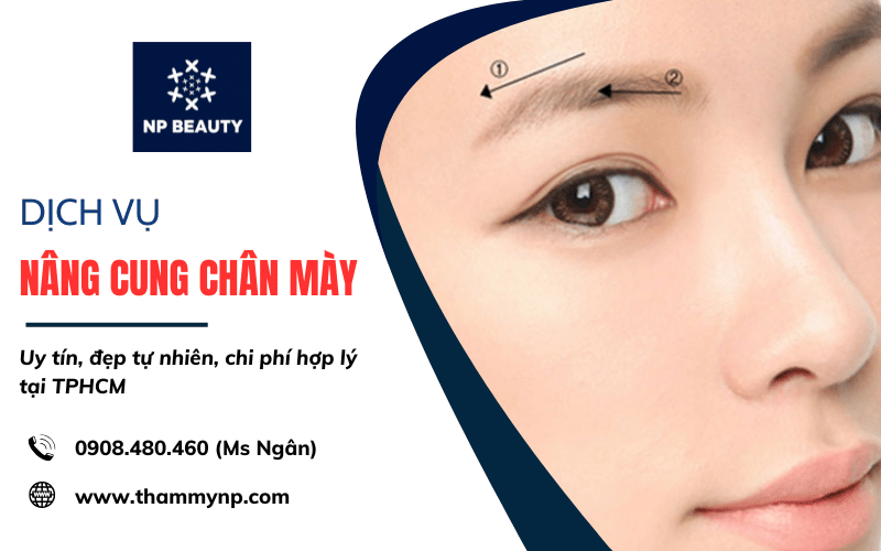 nâng cung chân mày TPHCM